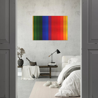 Spectrum III - Ellsworth Kelly Brushed Aluminum Print - 70x100 cm / 28x40 inches | Ellsworth Kelly Aluminum Print | Ellsworth Kelly Prints