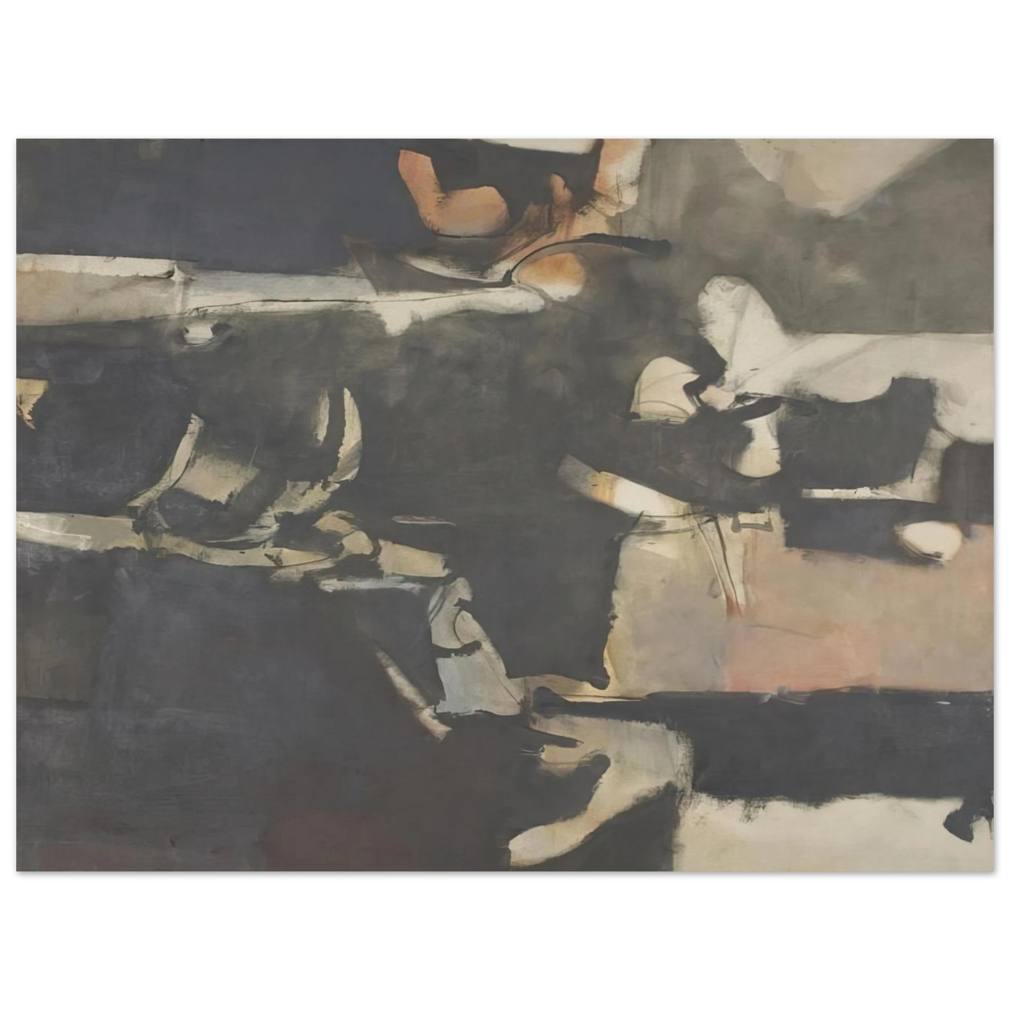 Richard Diebenkorn - Albuquerque #20  75x100 cm / 30x40inches Fine Art Poster