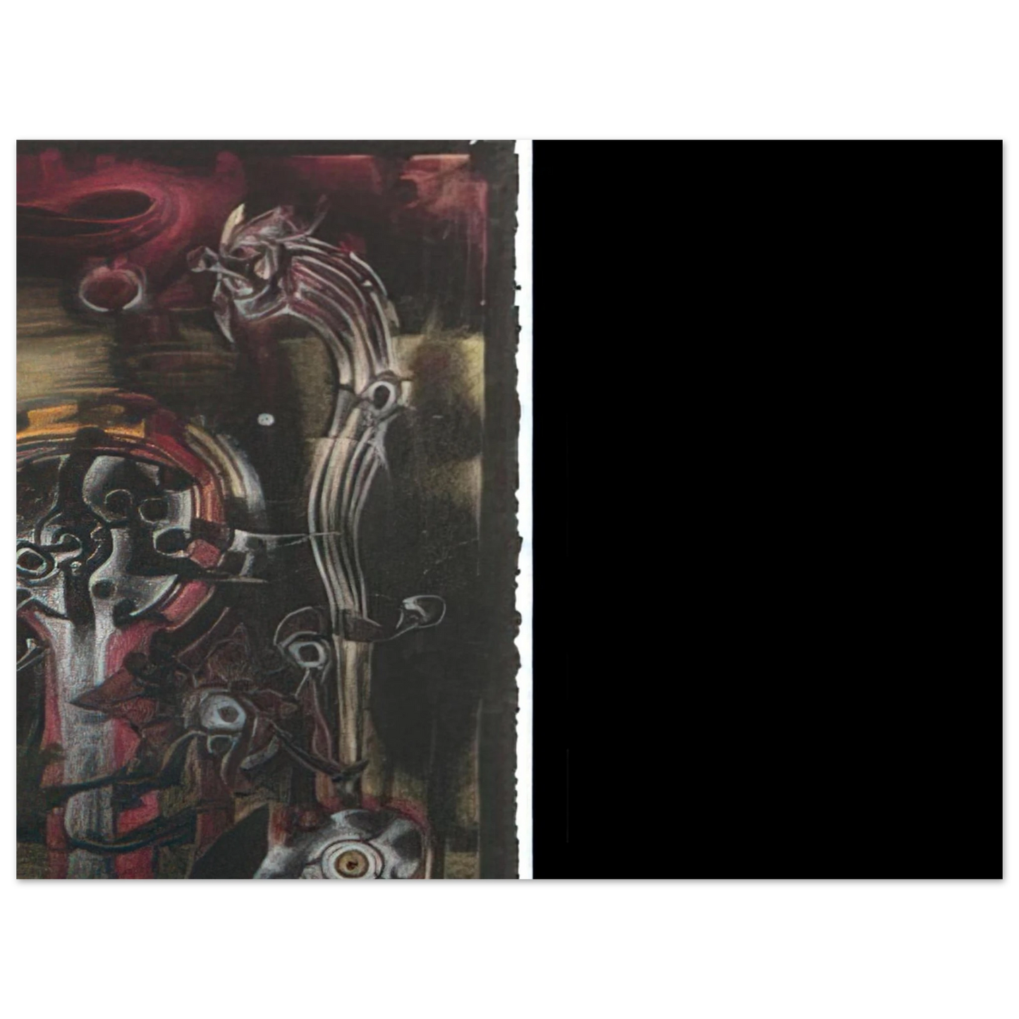 Lee Bontecou - UNTITLED 1998 2  75x100 cm / 30x40inches Fine Art Poster