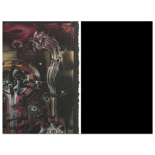Lee Bontecou - UNTITLED 1998 2  75x100 cm / 30x40inches Fine Art Poster