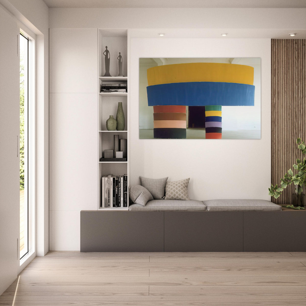 Entrance - 1972 - Ron Gorchov Art Prints - 100x150 cm / 40x60″ inches | Ron Gorchov Poster | Ron Gorchov Prints