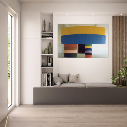 Entrance - 1972 - Ron Gorchov Art Prints - 100x150 cm / 40x60″ inches | Ron Gorchov Poster | Ron Gorchov Prints