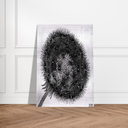 BLOWBALL I - MC Escher Brushed Aluminum Print - 70x100 cm / 28x40 inches | MC Escher Aluminum Print | MC Escher Prints