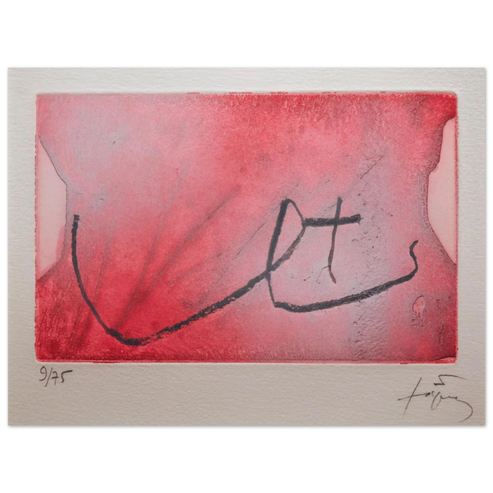 Antoni Tapies - SEINS 1984  75x100 cm / 30x40inches Fine Art Poster