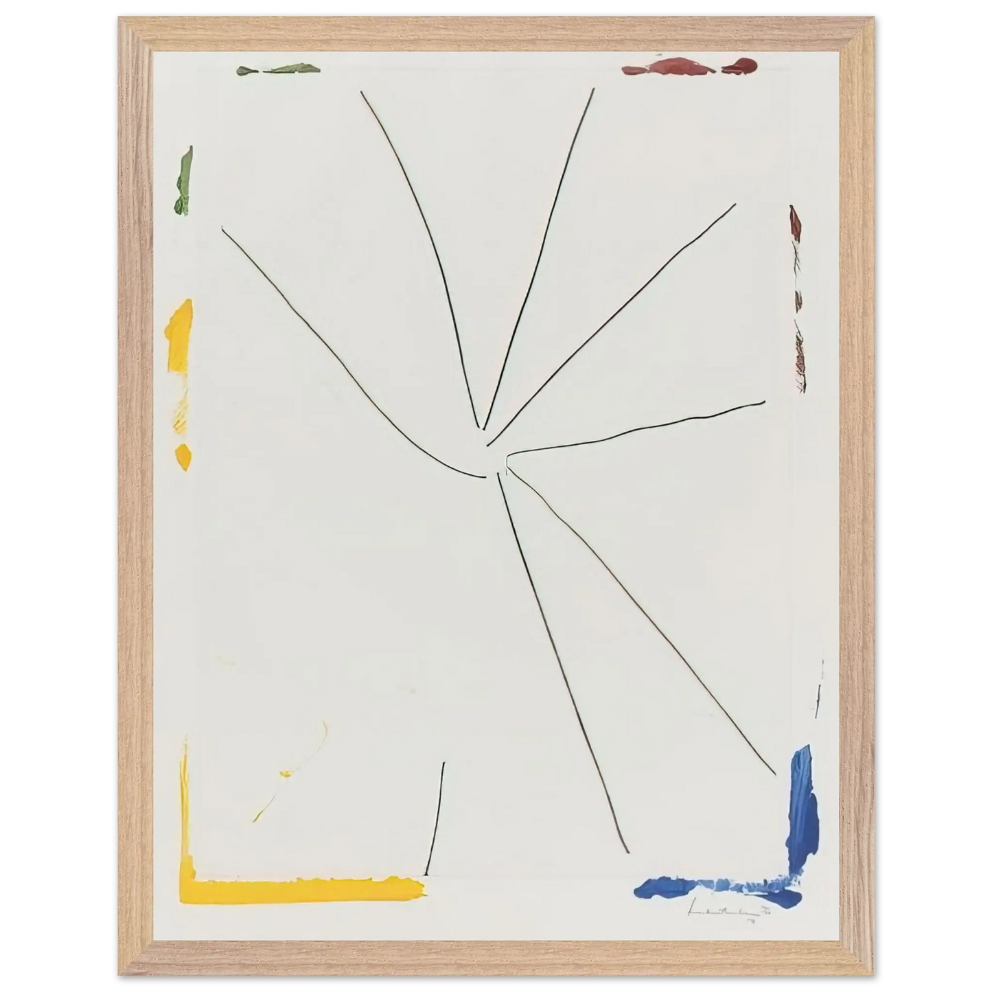 Helen Frankenthaler - Free Wheeling - 1971 Wall art - 28x43  cm / XL (11x17 Inches) - Fine Art Poster - -