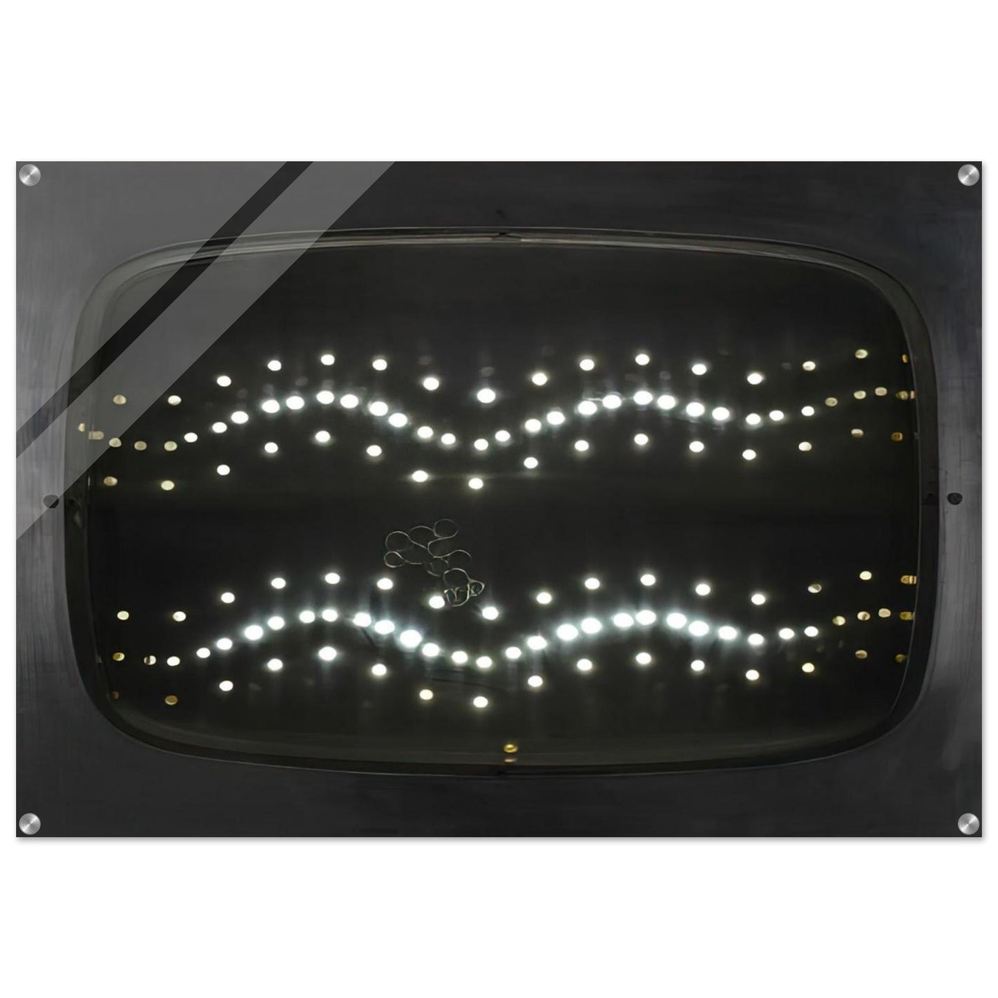 Televisor hidraulizado 1 - 1956 - Gyula Kosice Acrylic Print - 70x100 cm / 28x40″ inches