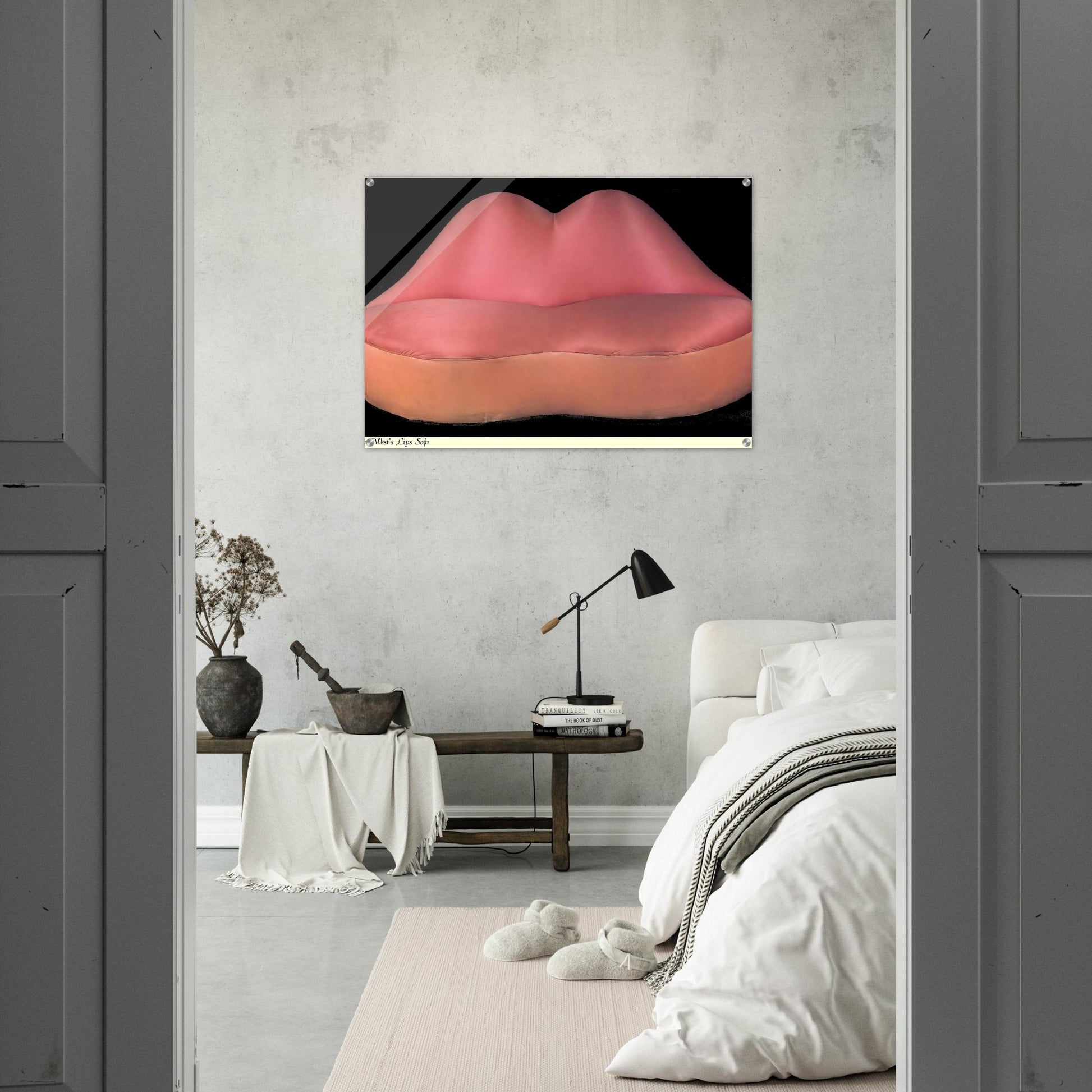 MAE WEST LIPS SOFA 1937 - Salvador Dali Acrylic Print - 70x100 cm / 28x40″ inches