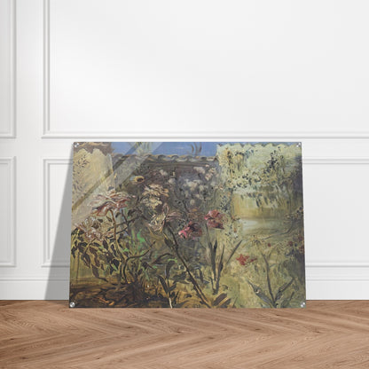 THE PATIO OF PORT LLIGAT - Salvador Dali Acrylic Print - 70x100 cm / 28x40″ inches