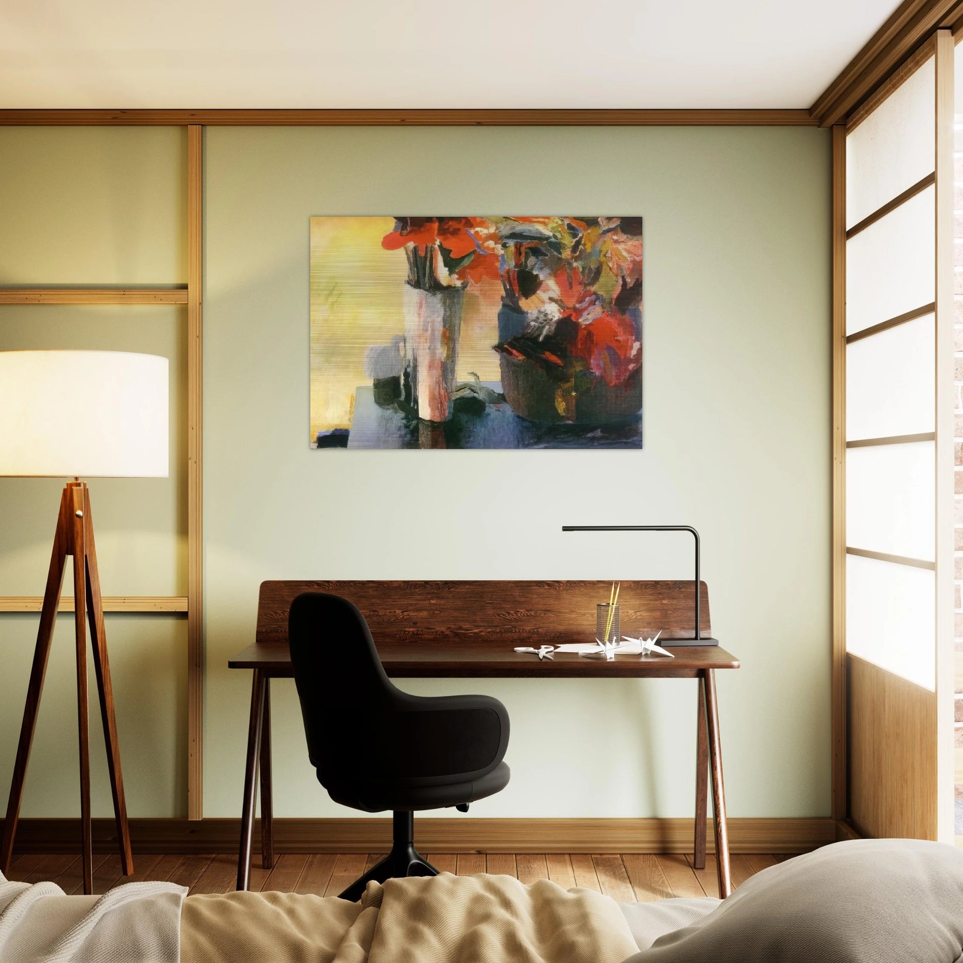Untitled - Expressionism - Menez Brushed Aluminum Print - 70x100 cm / 28x40 inches | Menez Aluminum Print | Menez Prints