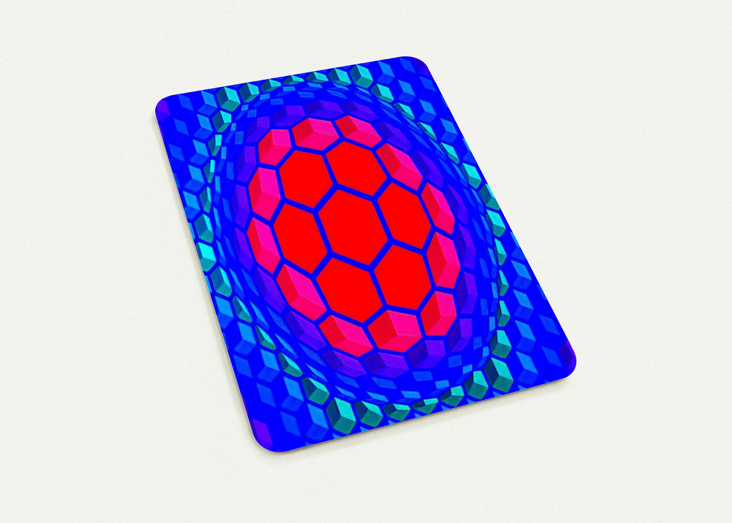 Cheyt Pyr - 1971 By Victor Vasarely Pack of 10 Post Cards | Victor Vasarely Post Cards | A6 (10.5 x 14.8 cm) - 4.1 x 5.8 inches