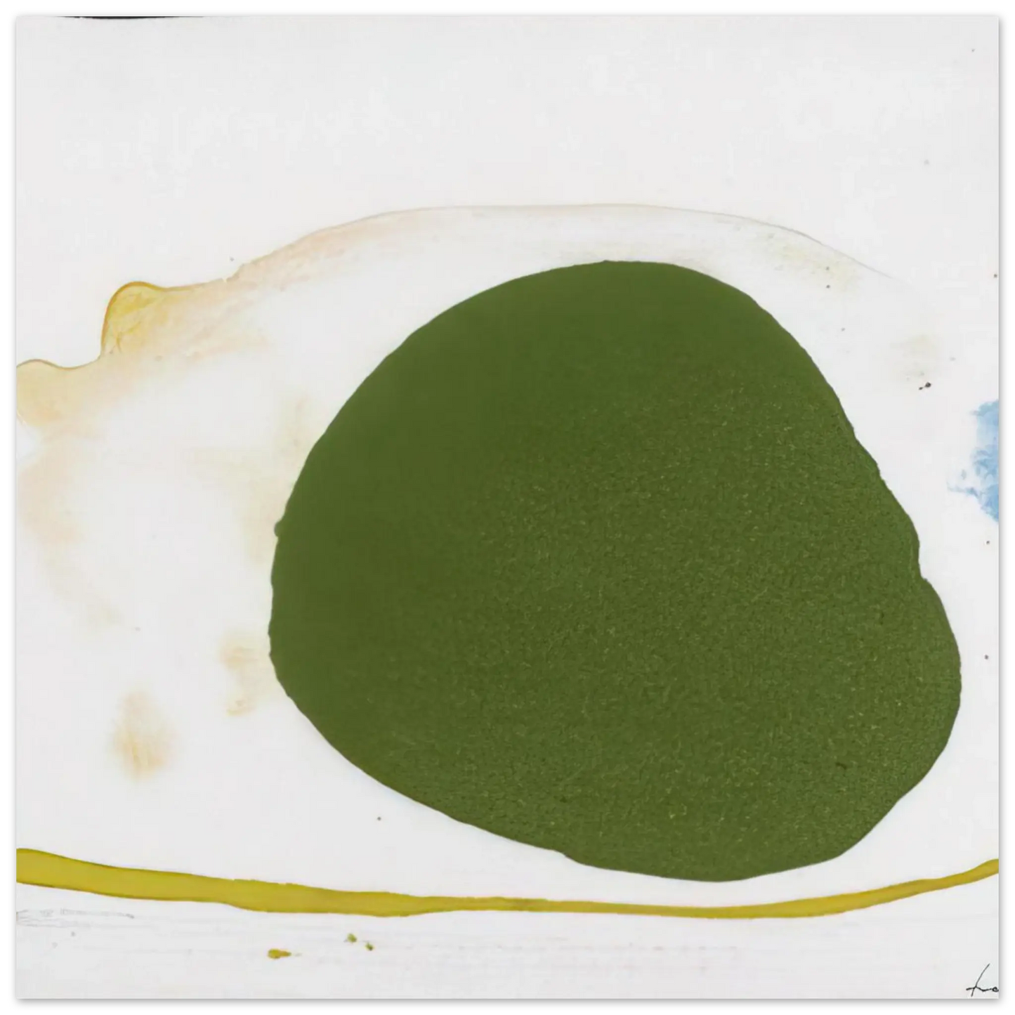 Helen Frankenthaler - Thanksgiving Day - 1973 Wall art - 27x35 cm / 11x14 Inches - Fine Art Poster - -