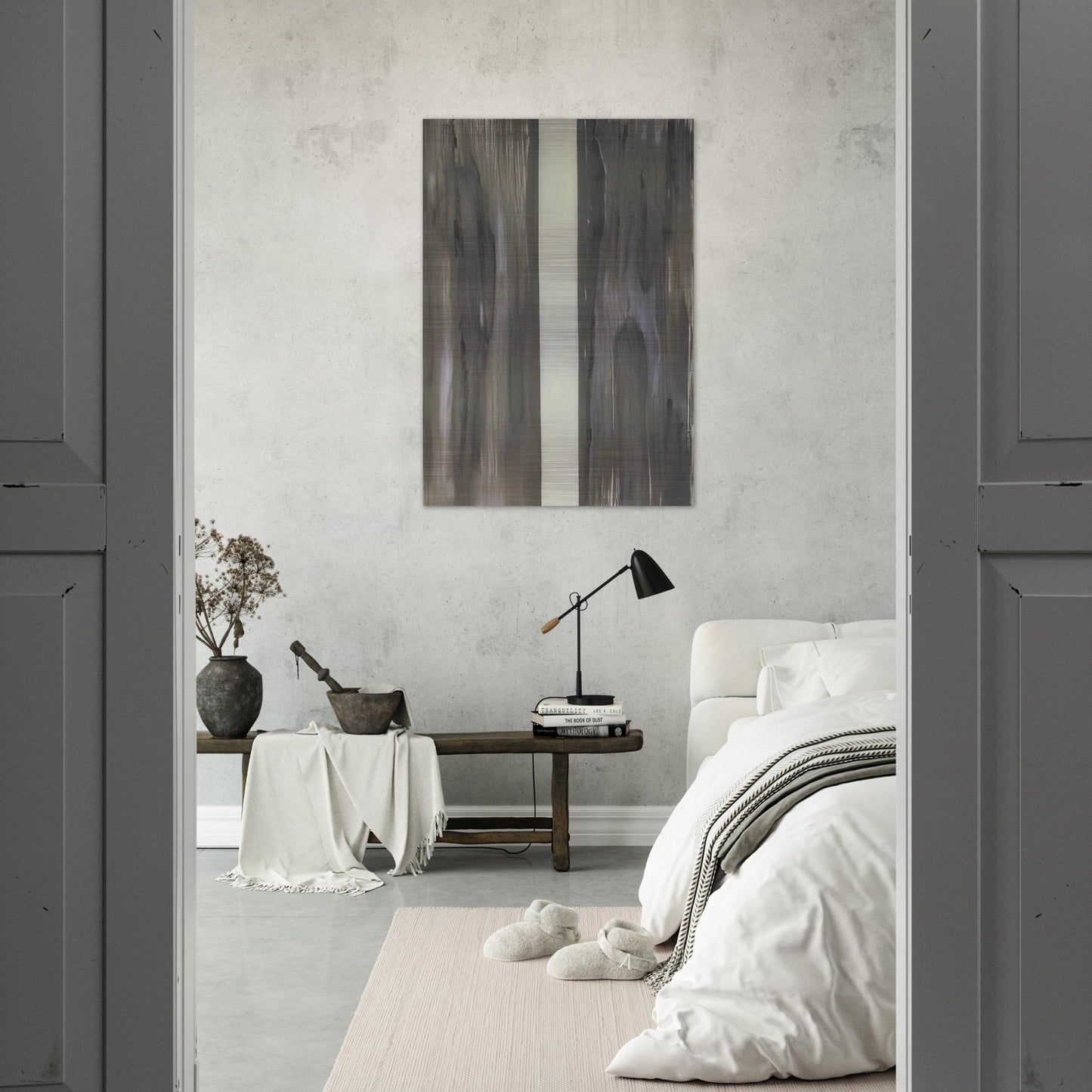 Moment - Barnett Newman Brushed Aluminum Print - 70x100 cm / 28x40 inches | Barnett Newman Aluminum Print | Barnett Newman Prints