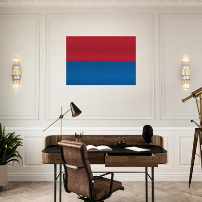 Untitled - Color Field Painting - Blinky Palermo Brushed Aluminum Print - 70x100 cm / 28x40 inches | Blinky Palermo Aluminum Print | Blinky Palermo Prints