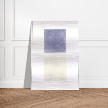 This Rain - Agnes Martin Brushed Aluminum Print - 70x100 cm / 28x40 inches | Agnes Martin Aluminum Print | Agnes Martin Prints