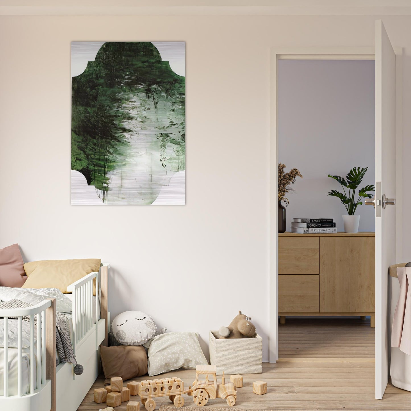 Untitled Part V - Cy Twombly Brushed Aluminum Print - 70x100 cm / 28x40 inches | Cy Twombly Aluminum Print | Cy Twombly Prints