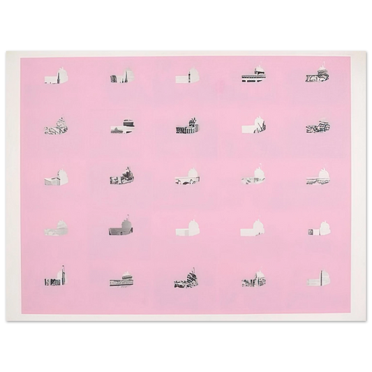 Dieter Roth - Berlin 2 - 1970  75x100 cm / 30x40inches Fine Art Poster