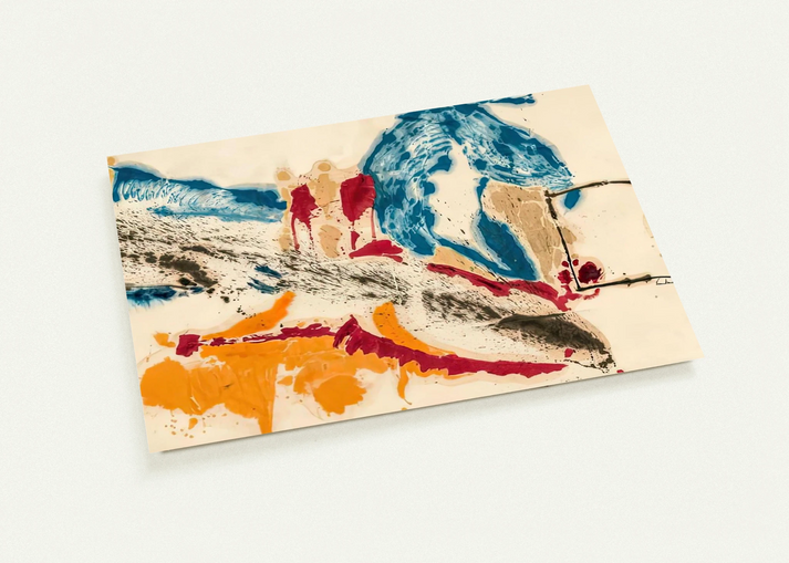 Alassio, 1960- By Helen Frankenthaler Pack of 10 Post Cards | Helen Frankenthaler Post Cards | A6 (10.5 x 14.8 cm) - 4.1 x 5.8 inches