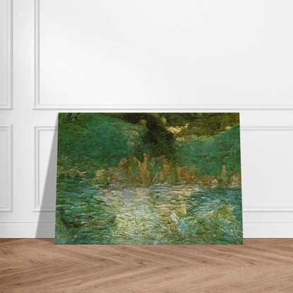 SEA VIEW 1919 - Salvador Dali Brushed Aluminum Print - 70x100 cm / 28x40 inches | Salvador Dali Aluminum Print | Salvador Dali Prints