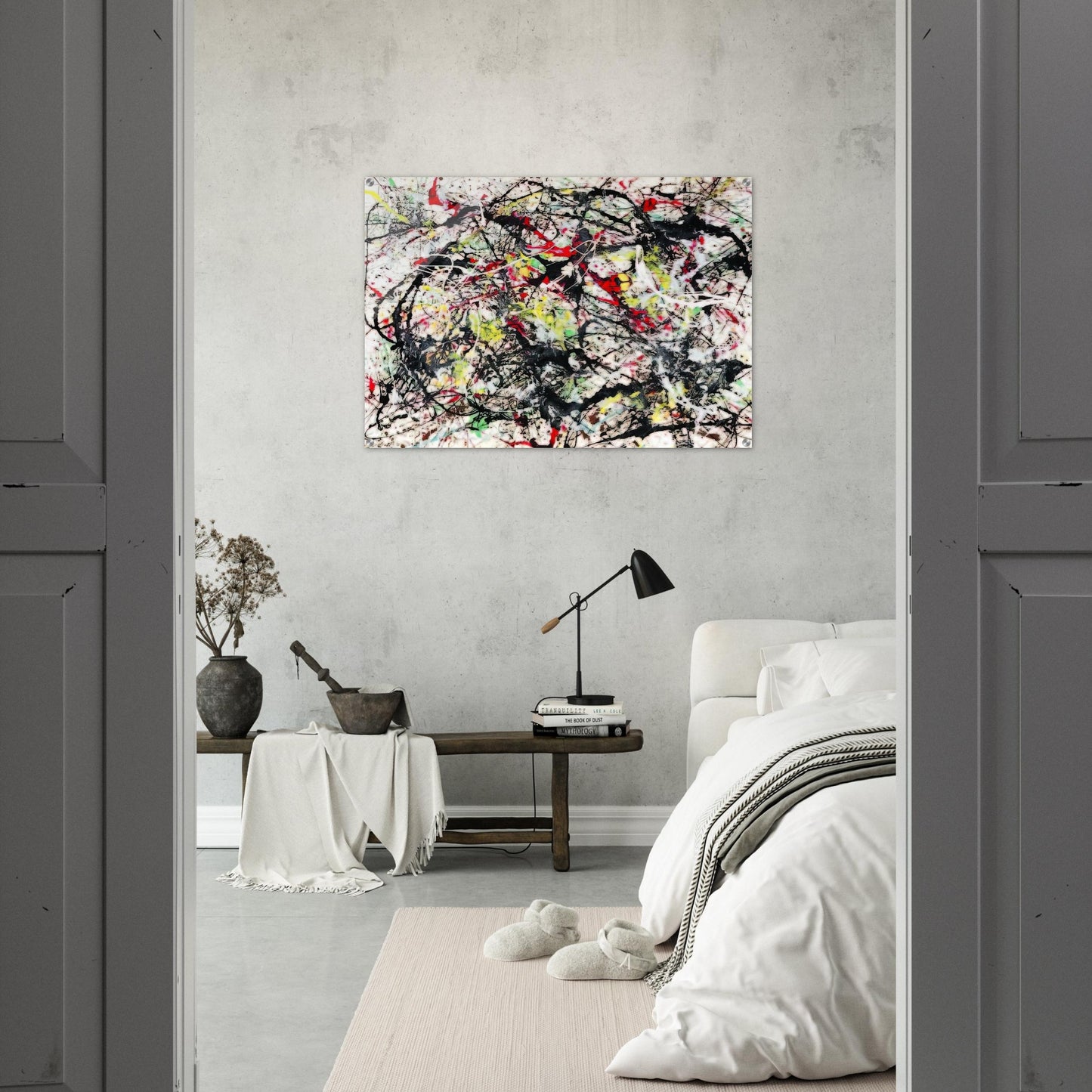 NUMBER 48 1949 - Jackson Pollock Acrylic Print - 70x100 cm / 28x40″ inches