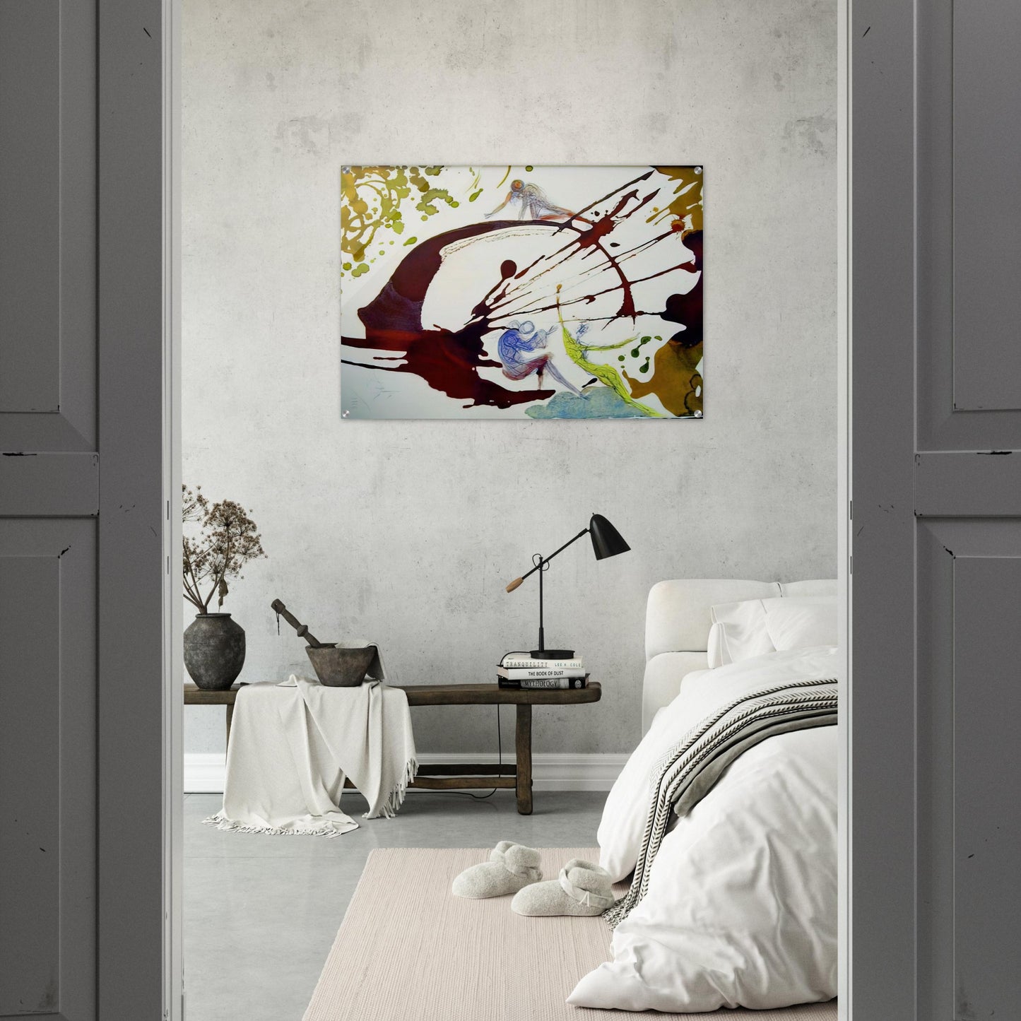IN PRINCIPIODEUS CREAVIT 1964 - Salvador Dali Acrylic Print - 70x100 cm / 28x40″ inches