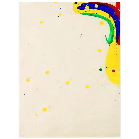 Sam Francis - Untitled  SF64-062   75x100 cm / 30x40inches Fine Art Poster