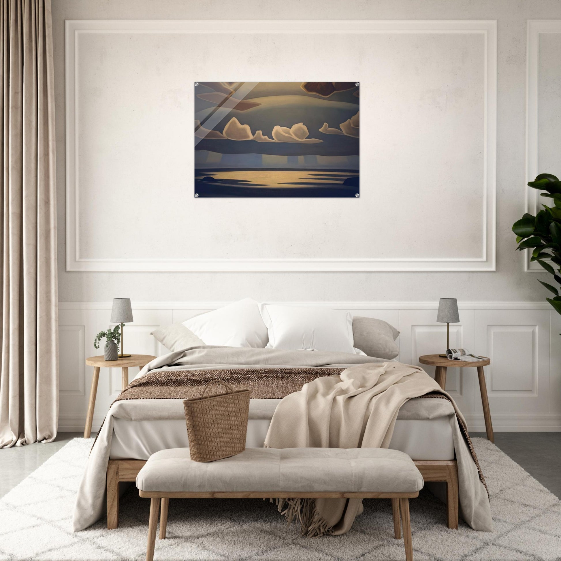 From the North Shore, Lake Superior - 1927 - Lawren Harris Acrylic Print - 70x100 cm / 28x40″ inches