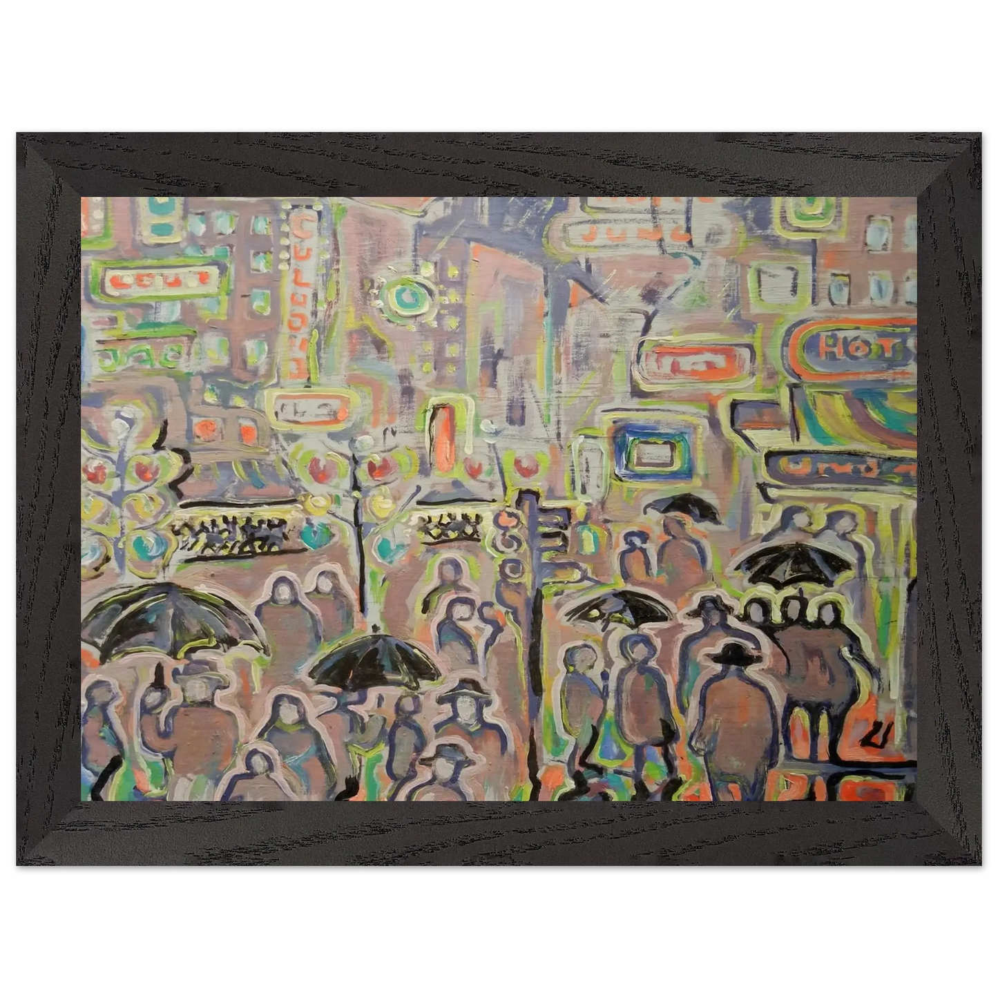 Walter Inglis Anderson - Walter Anderson Wall art - 30x40 cm / 12x16 inches - Premium Wooden Framed Poster With Fine Art Paper - Black frame