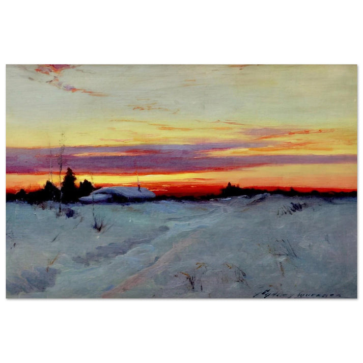 Alaska Sunset - Romanticism - Sydney Laurence Art Prints - 100x150 cm / 40x60″ inches | Sydney Laurence Poster | Sydney Laurence Prints