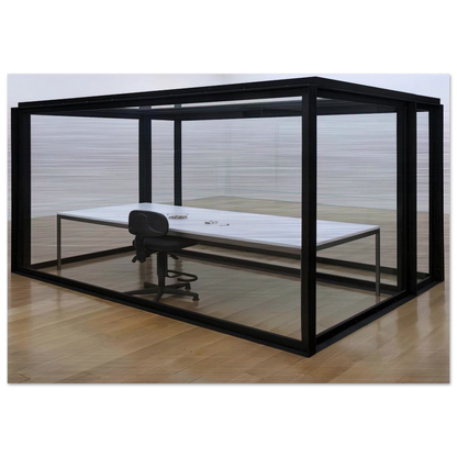 THE ACQUIRED INABILITY TO ESCAPE 1991 - Damien Hirst Brushed Aluminum Print - 70x100 cm / 28x40 inches | Damien Hirst Aluminum Print | Damien Hirst Prints