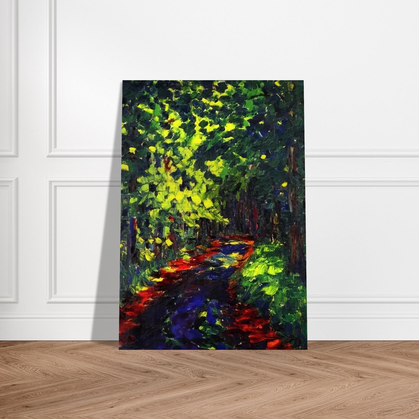 Forest Path - Emil Nolde Brushed Aluminum Print - 70x100 cm / 28x40 inches | Emil Nolde Aluminum Print | Emil Nolde Prints