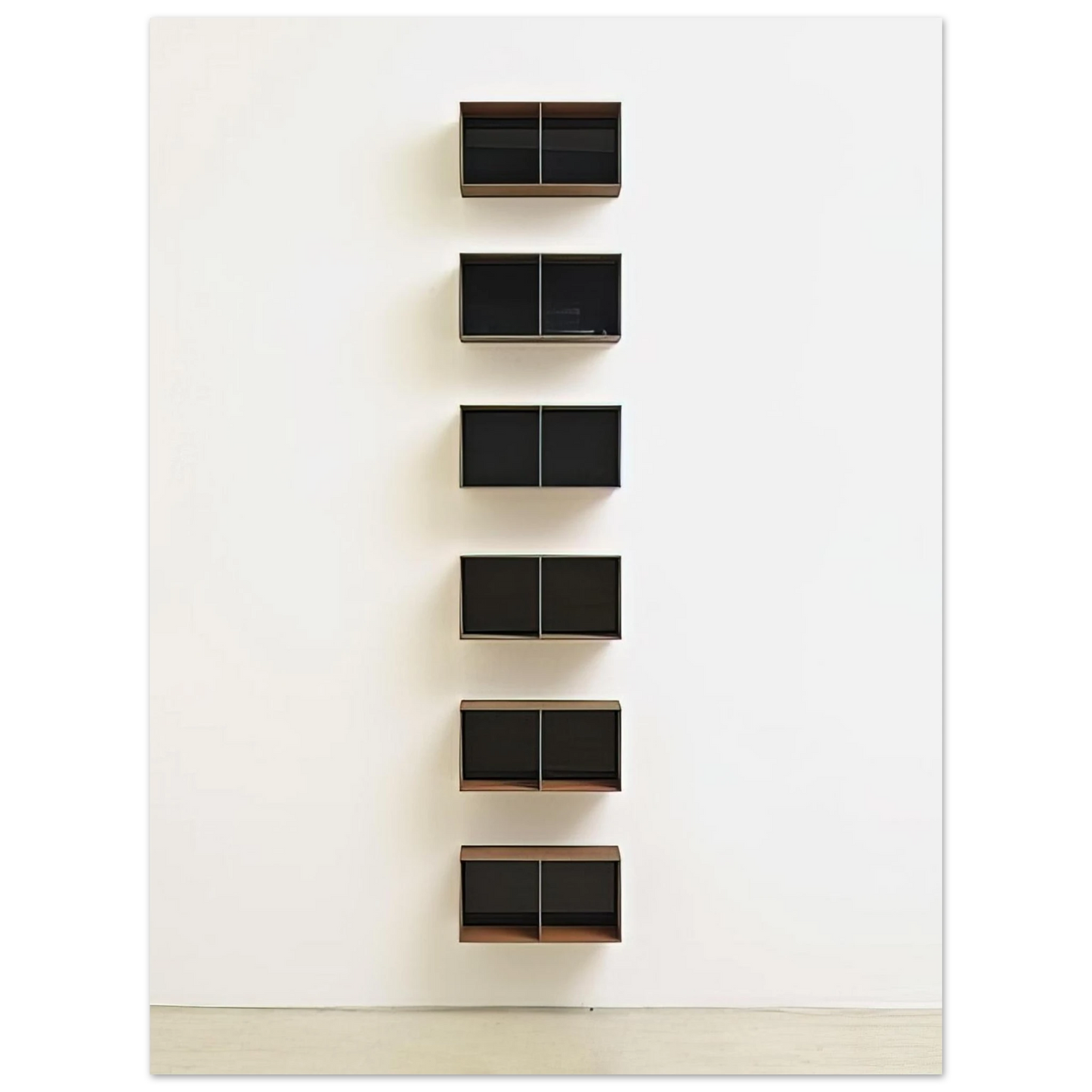Donald Judd - Untitled JUDDO0544 - 1990  75x100 cm / 30x40inches Fine Art Poster