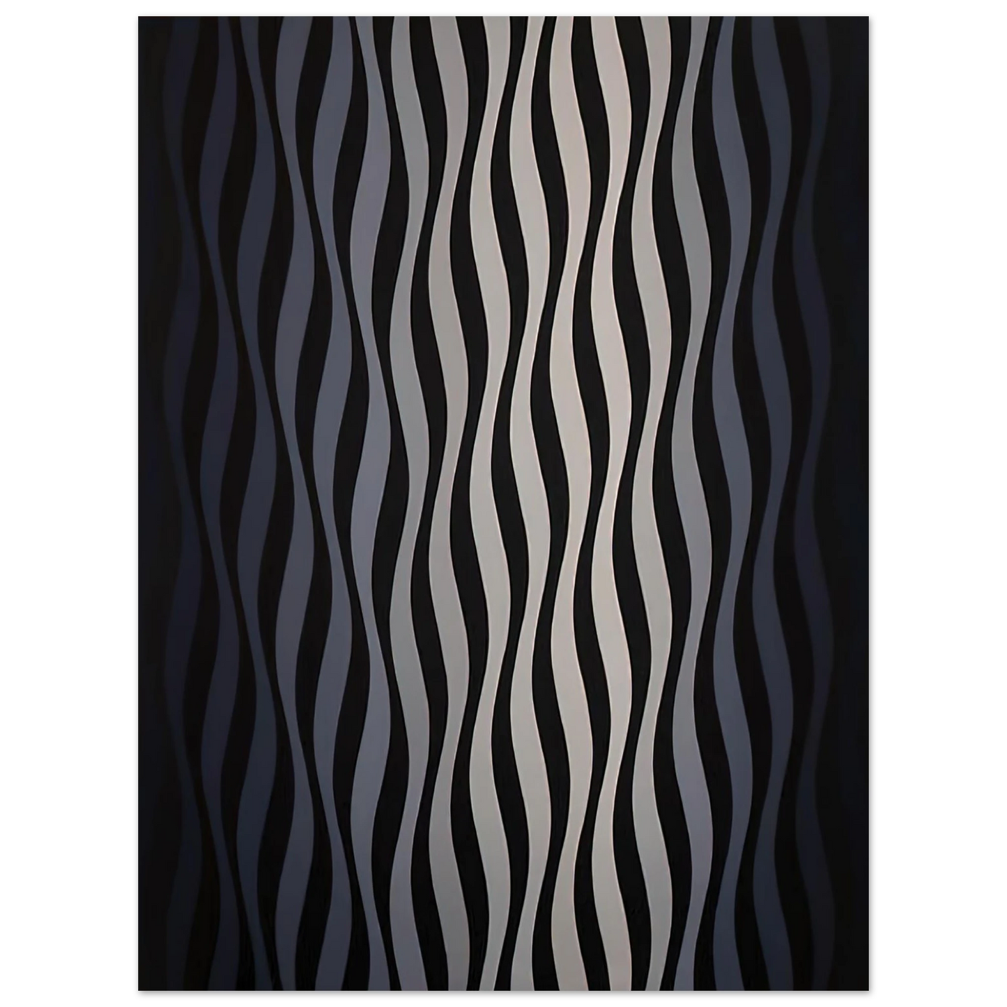 Bridget Riley - DRIFT 2 1966  75x100 cm / 30x40inches Fine Art Poster