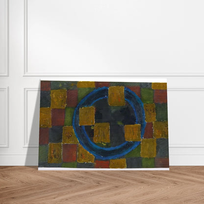 Kreise und Quadrate - 1963 - Johannes Itten Brushed Aluminum Print - 70x100 cm / 28x40 inches | Johannes Itten Aluminum Print | Johannes Itten Prints