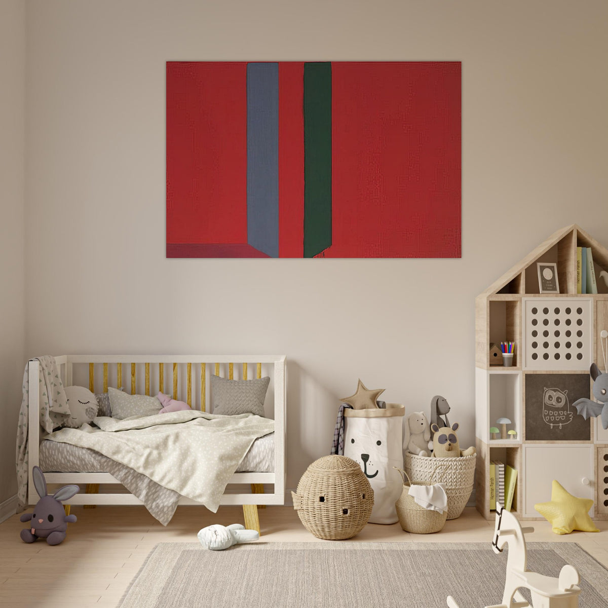 28.5.66 - 1966 - John Hoyland Art Prints - 100x150 cm / 40x60″ inches | John Hoyland Poster | John Hoyland Prints