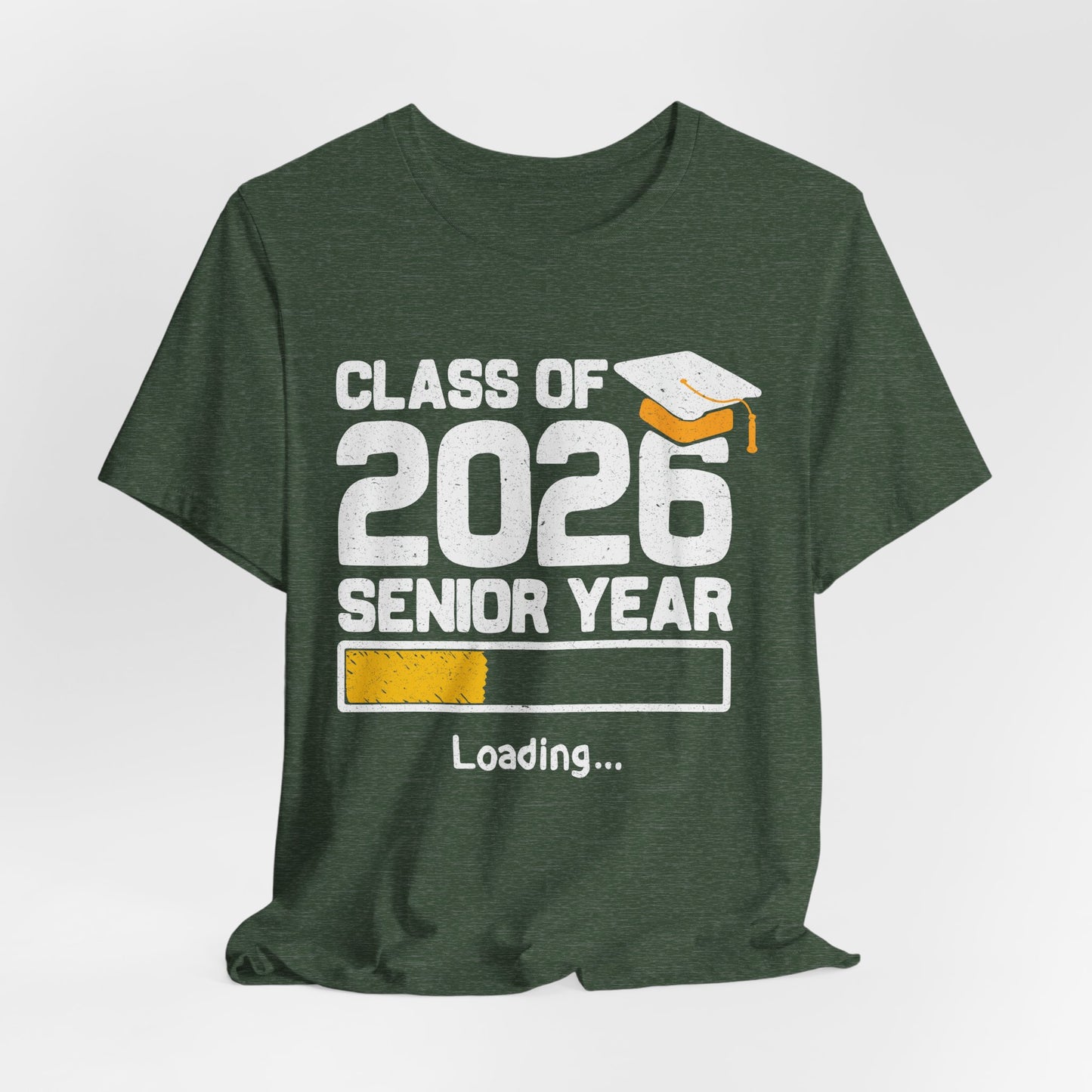 Abschluss-T-Shirt für den Jahrgang 2026, Abschluss-Shirt, Unisex-Abschlussgeschenk, Kleidung für Highschool-Absolventen, T-Shirt für Studienanfänger