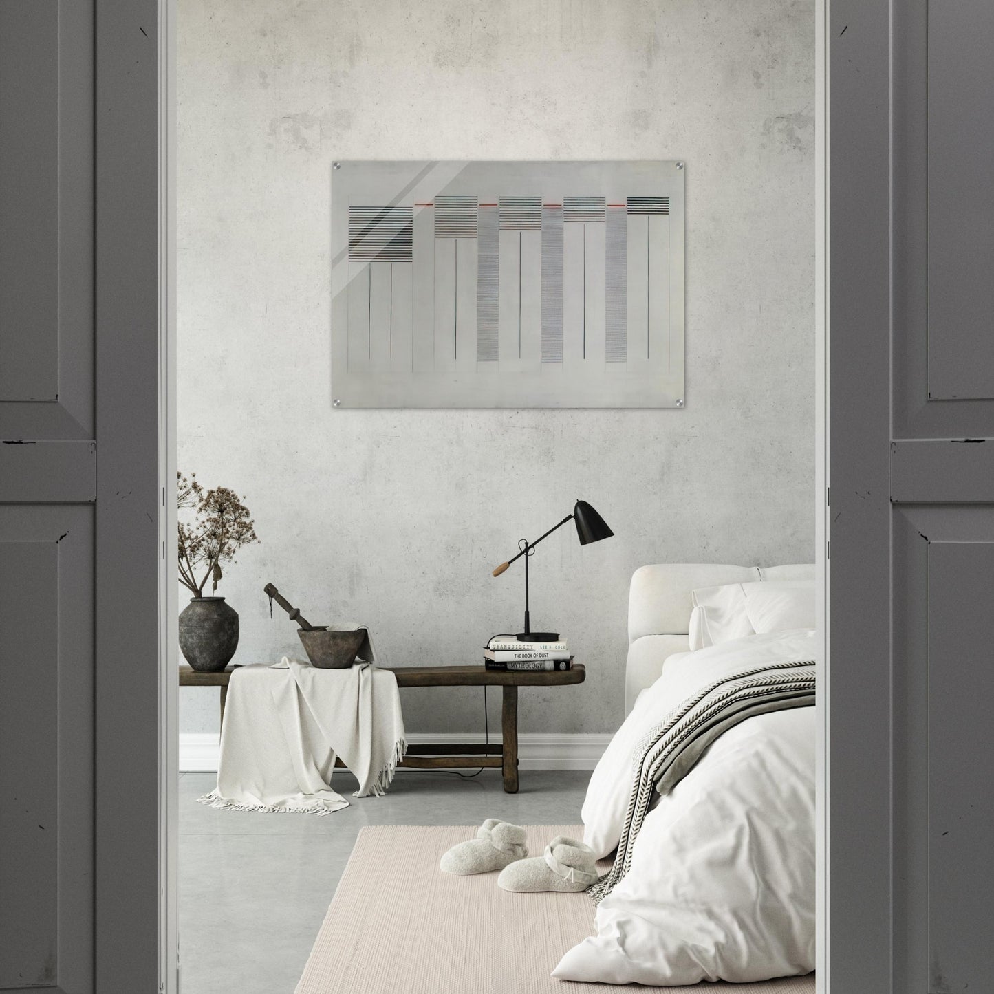 Acrilico n. 12 - 1976 - Bice Lazzari Acrylic Print - 70x100 cm / 28x40″ inches | Bice Lazzari Wall Art | Bice Lazzari Prints