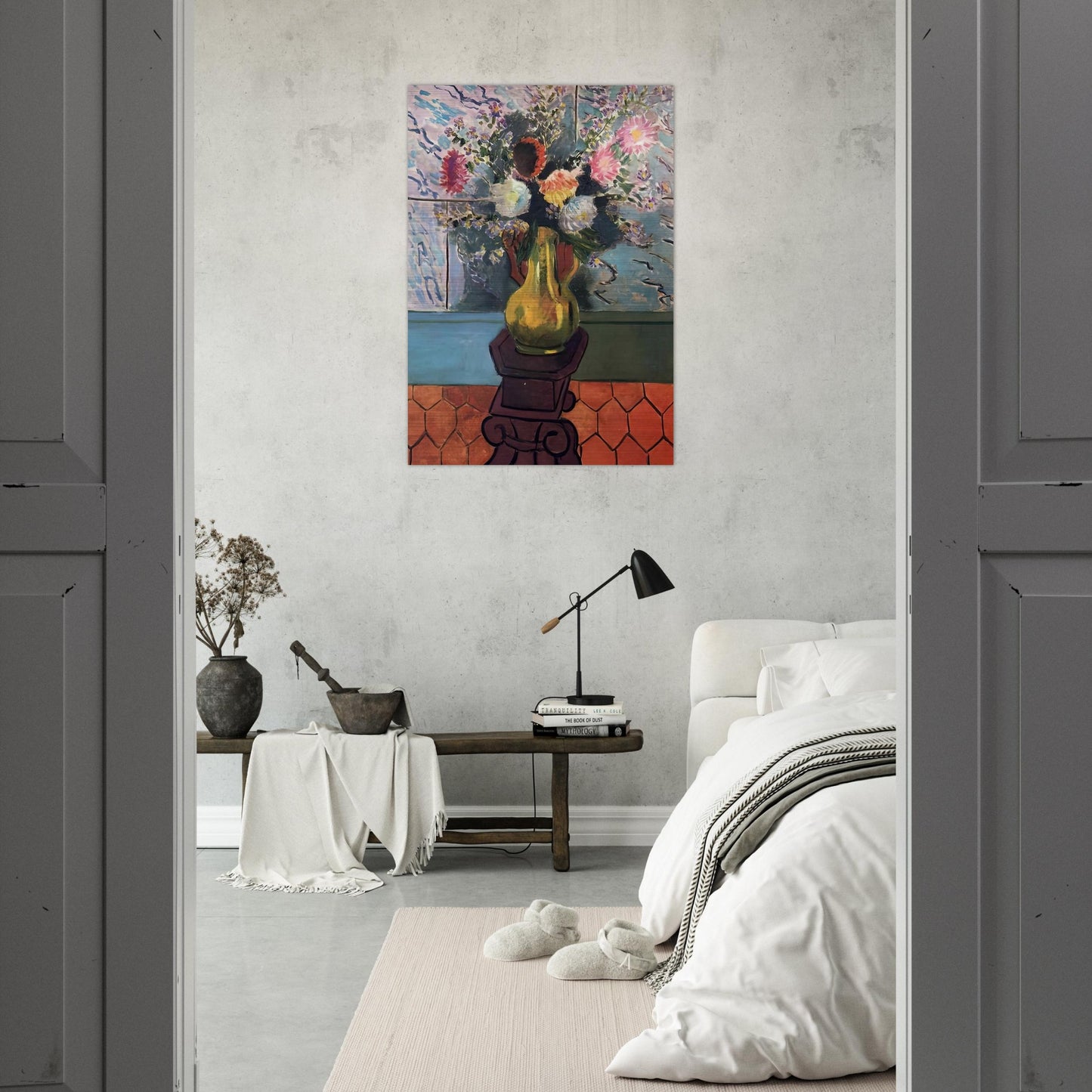 STILL LIFE 7 - Henri Matisse Brushed Aluminum Print - 70x100 cm / 28x40 inches | Henri Matisse Aluminum Print | Henri Matisse Prints