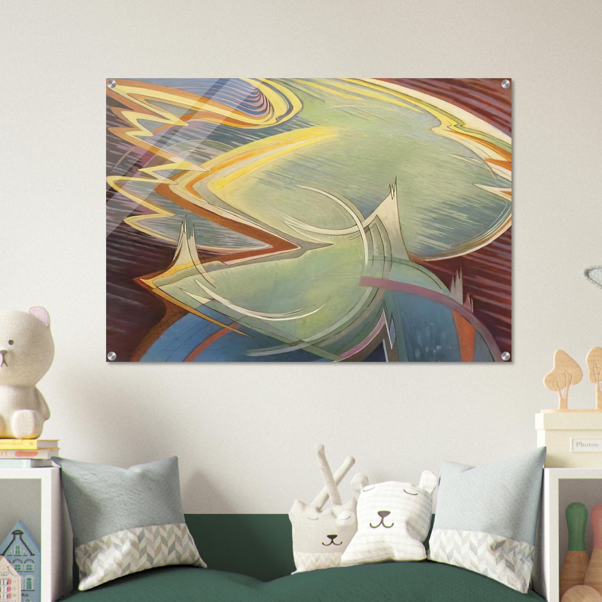 Untitled - 1951 - Lawren Harris Acrylic Print - 70x100 cm / 28x40″ inches