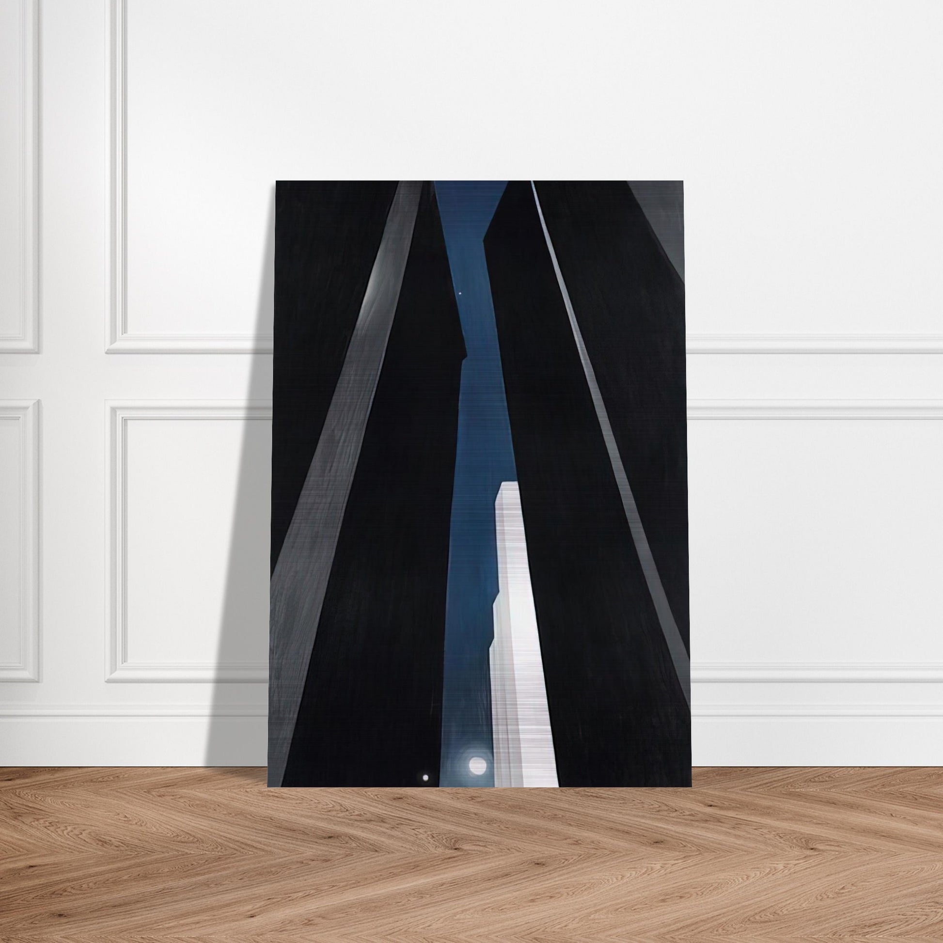 City Night - Georgia O'Keeffe Brushed Aluminum Print - 70x100 cm / 28x40 inches | Georgia O'Keeffe Aluminum Print | Georgia O'Keeffe Prints