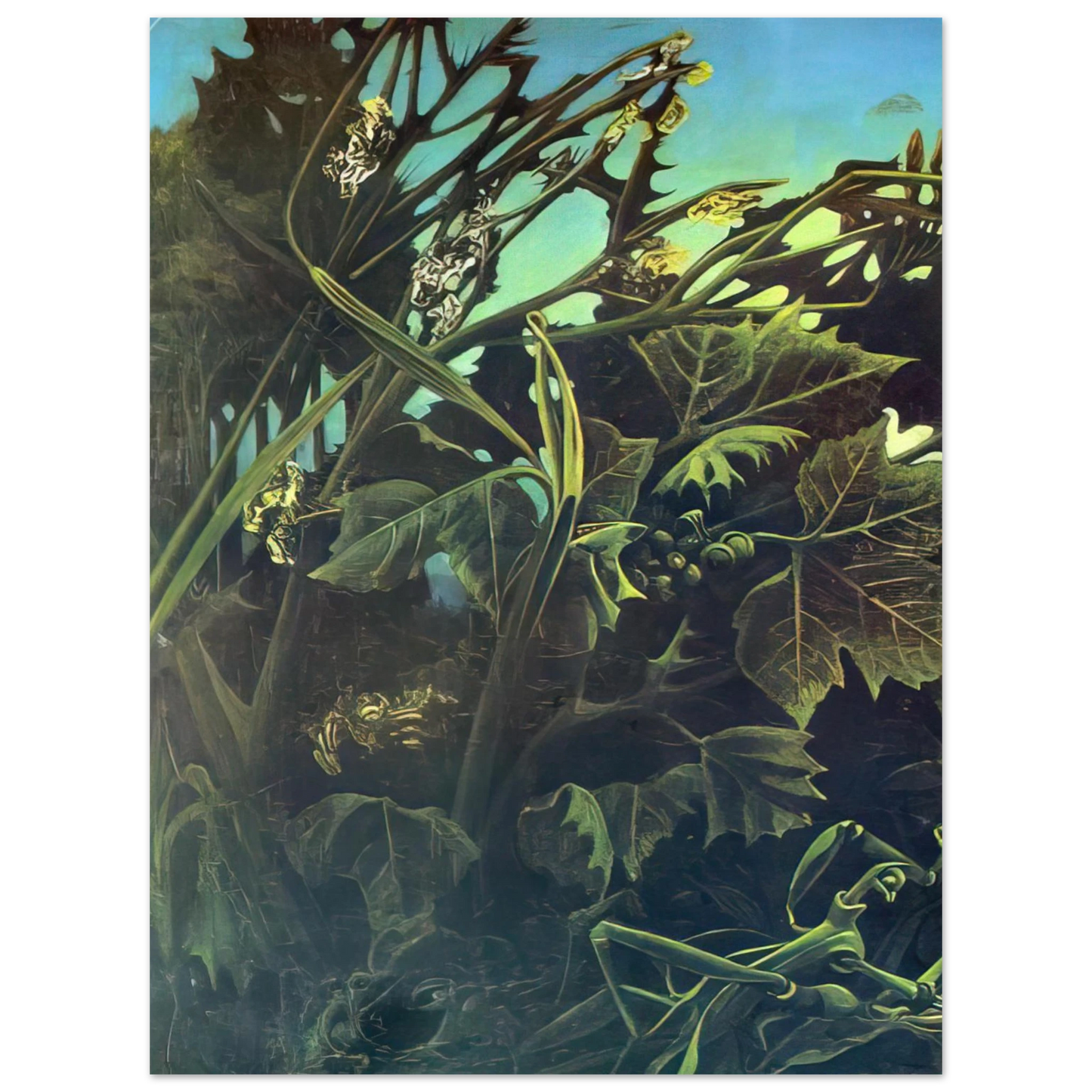 Max Ernst - Lust for life  75x100 cm / 30x40inches Fine Art Poster