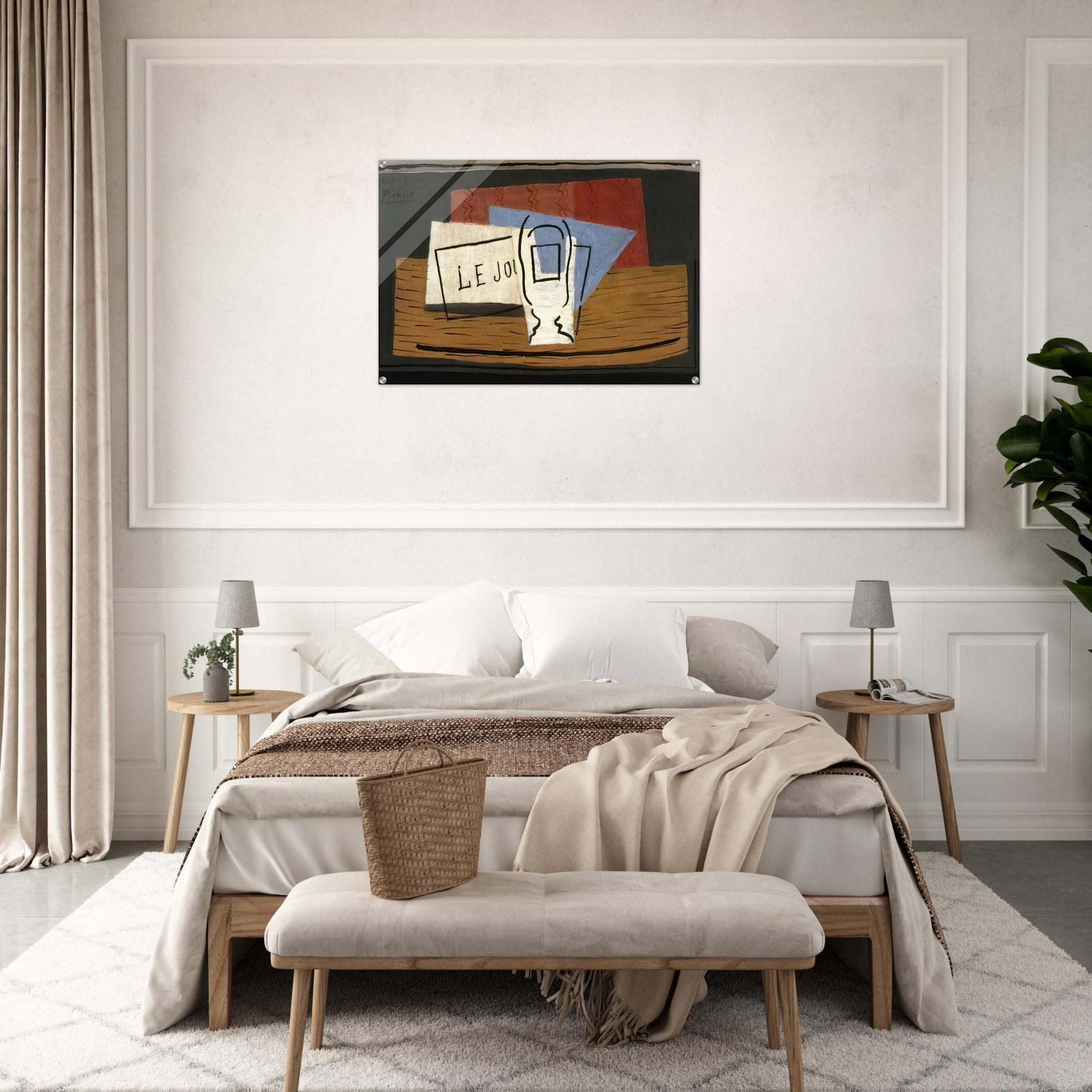 Still life - 1921 - Pablo Picasso Acrylic Print - 70x100 cm / 28x40″ inches