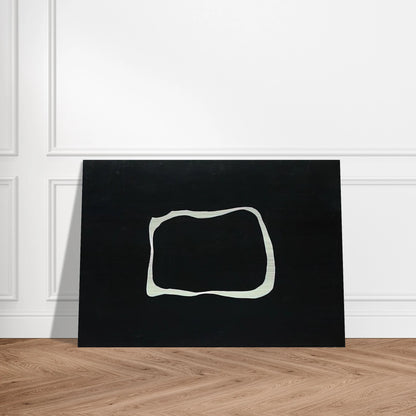 Untitled - 1966 - Jiro Yoshihara Brushed Aluminum Print - 70x100 cm / 28x40 inches | Jiro Yoshihara Aluminum Print | Jiro Yoshihara Prints