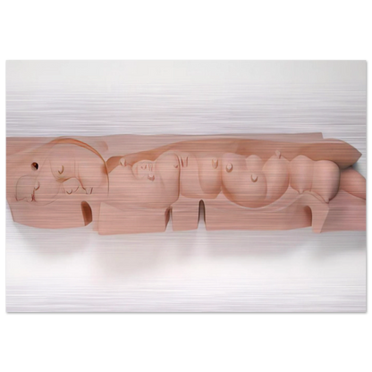 MAMELLES 1991 - Louise Bourgeois Brushed Aluminum Print - 70x100 cm / 28x40 inches | Louise Bourgeois Aluminum Print | Louise Bourgeois Prints