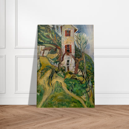 WHITE HOUSE 1918 - Chaim Soutine Brushed Aluminum Print - 70x100 cm / 28x40 inches | Chaim Soutine Aluminum Print | Chaim Soutine Prints