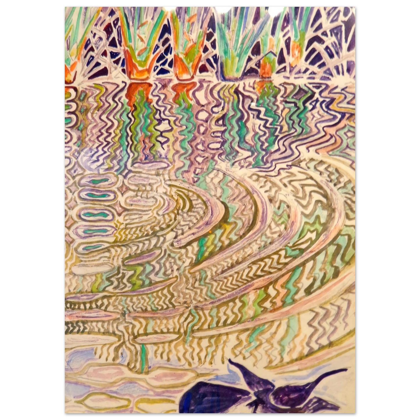 Walter Inglis Anderson - Walter Anderson Wall art - 25x25 cm / 10x10 inches - Fine Art Poster-canvas - -