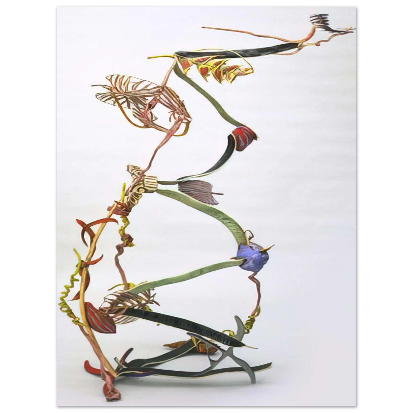 Nancy Graves - EXTEND EXPAND 1983  75x100 cm / 30x40inches Fine Art Poster