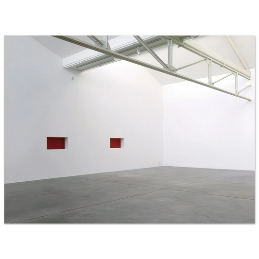 Donald Judd - Untitled Wall Work - 1992  75x100 cm / 30x40inches Fine Art Poster