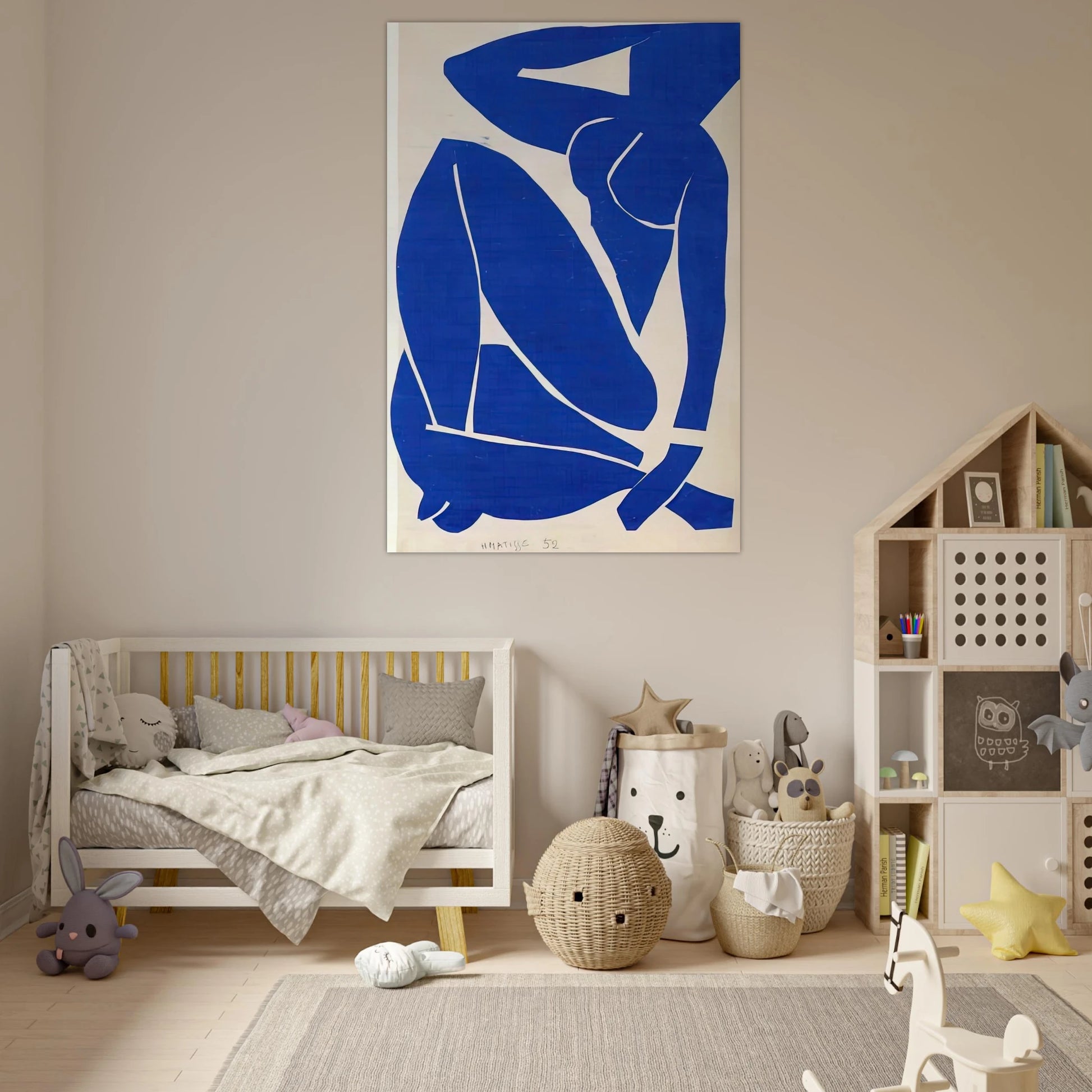 BLUE NUDE - Henri Matisse Art Prints - 100x150 cm / 40x60″ inches | Henri Matisse Poster | Henri Matisse Prints