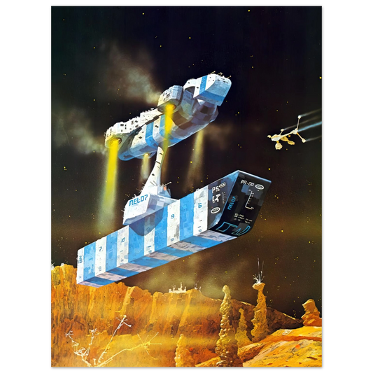 Chris Foss - Chris Foss  75x100 cm / 30x40inches Fine Art Poster