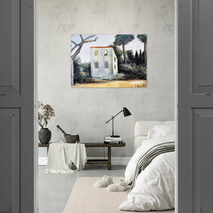 LA CASA ABBANDONATA 1930 - Carlo Carra Acrylic Print - 70x100 cm / 28x40″ inches